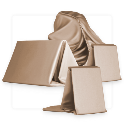 MP Magic Egyptian cotton sateen sheets set-Khaki