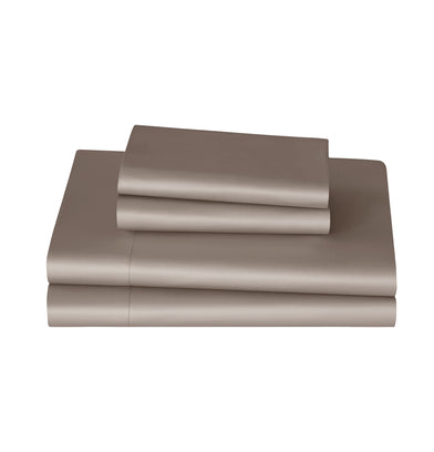 MP Magic Egyptian cotton sateen sheets set-Khaki